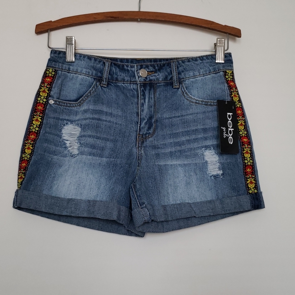 Bebe Girl Denim Shorts